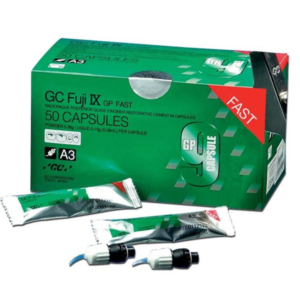 GC Fuji IX GP FAST Glass Ionomer Capsule B3 Refill 48/Bx thumbnail 7
