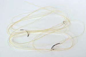Suture 6-0 1x18" Plain Gut Monofilament G-1 Yellowish Tan 12/Bx product image