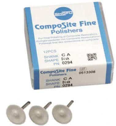 CompoSite Polishers, RA, Disk, # 160, Fine, White, 12/Pk, 0294 thumbnail 5