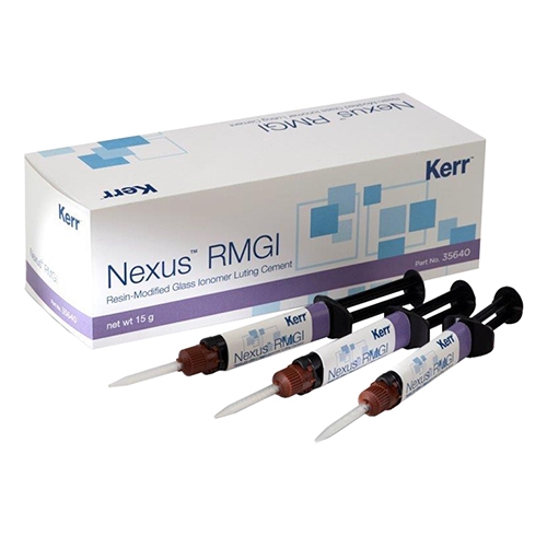 Nexus RMGI Glass Ionomer Luting Cement, Dual-Mix, Syringe Kit, 5 g, 1/Pk, 35640 thumbnail 11