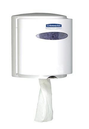 Scott 01032 Roll-Control Center-Pull Towels, 8 x 12, White, 700/Roll, 6 Rolls/Carton thumbnail 23