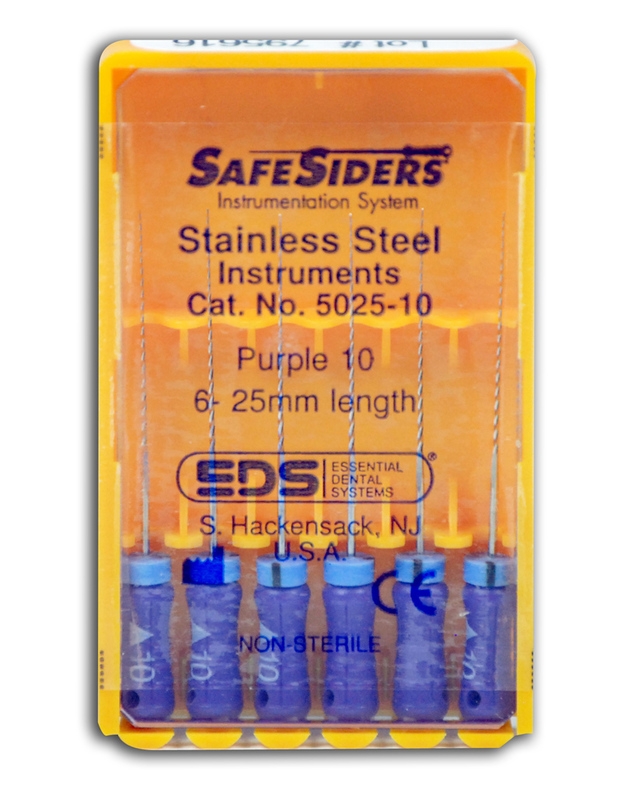 SafeSider Stainless-Steel Hand Reamers, 25 mm, 0.02 Taper, # 10, Purple, 6/Pk, 5025-10 thumbnail 11