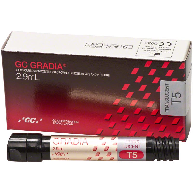 GRADIA Translucent T2 2.9ml Syringe Refill - GRADIA Translucent T2 2.9ml Syringe Refill - Image 1