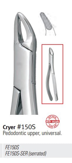 Extracting Forceps Size 150S Upper Universal Pedo Ea thumbnail 3