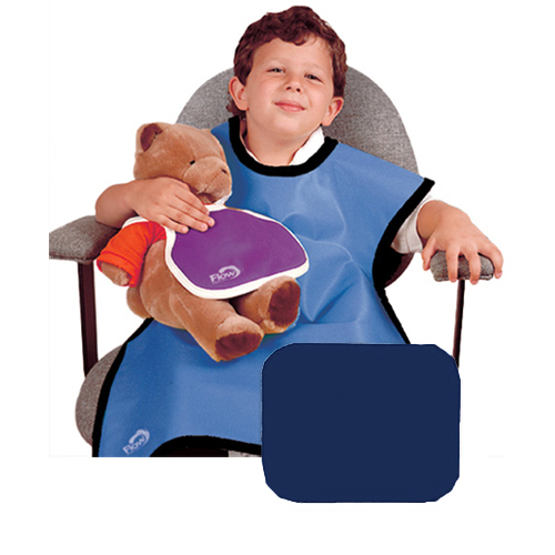 Child Apron Panoramic Navy Blu product image