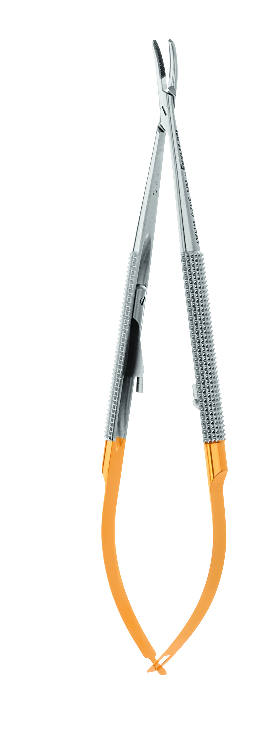 Needle Holder Castroviejo Curved Perma Sharp Stainless Steel Ea thumbnail 2