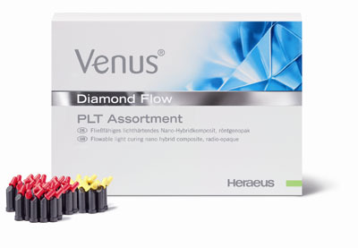 Venus Diamond Flow Flowable, Light-Cure, PLT Refill, 0.2 g, A2, 20/Pk, 66040369 product image