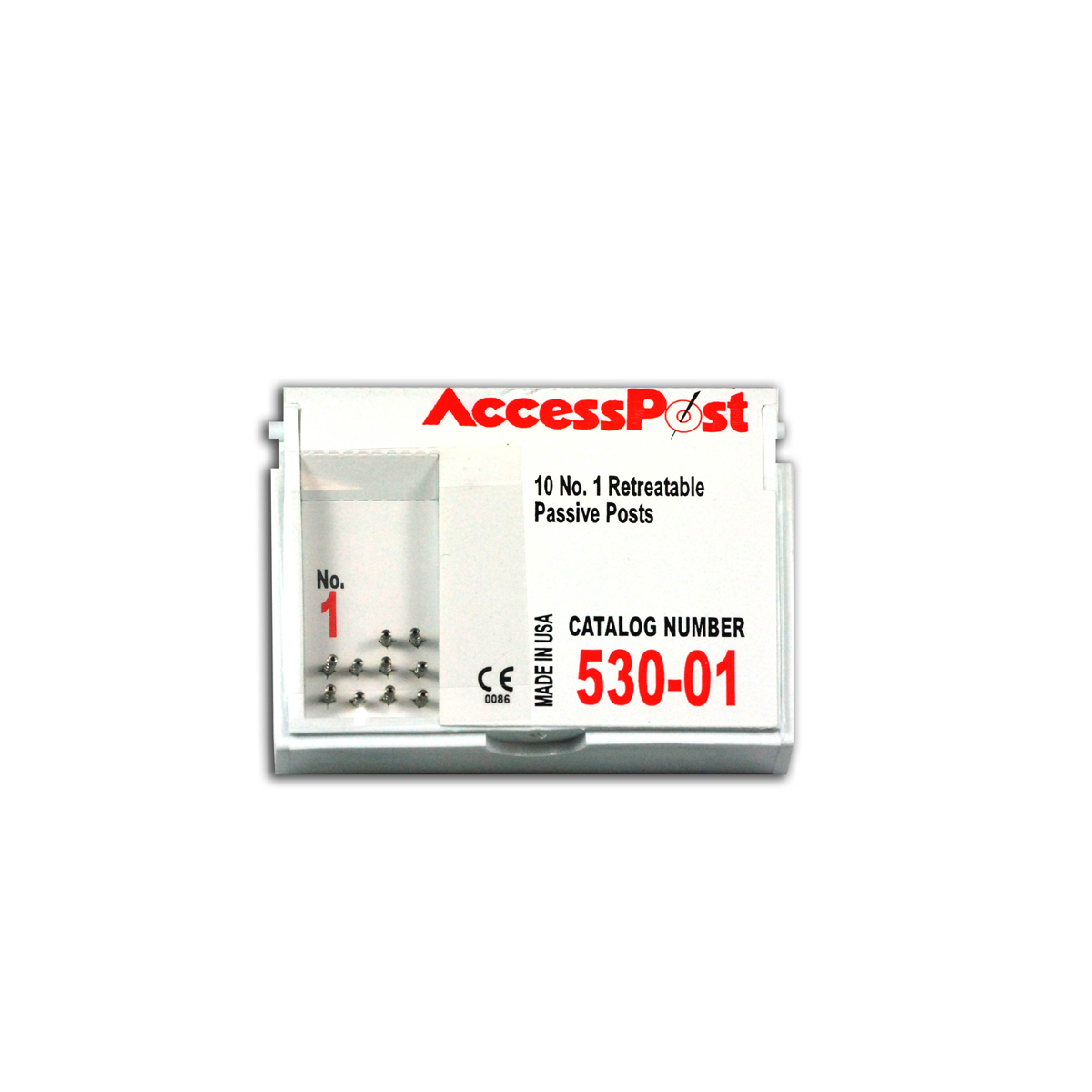 AccessPost, Refill, # 1, Red, 10/Pk, 530-01 thumbnail 8