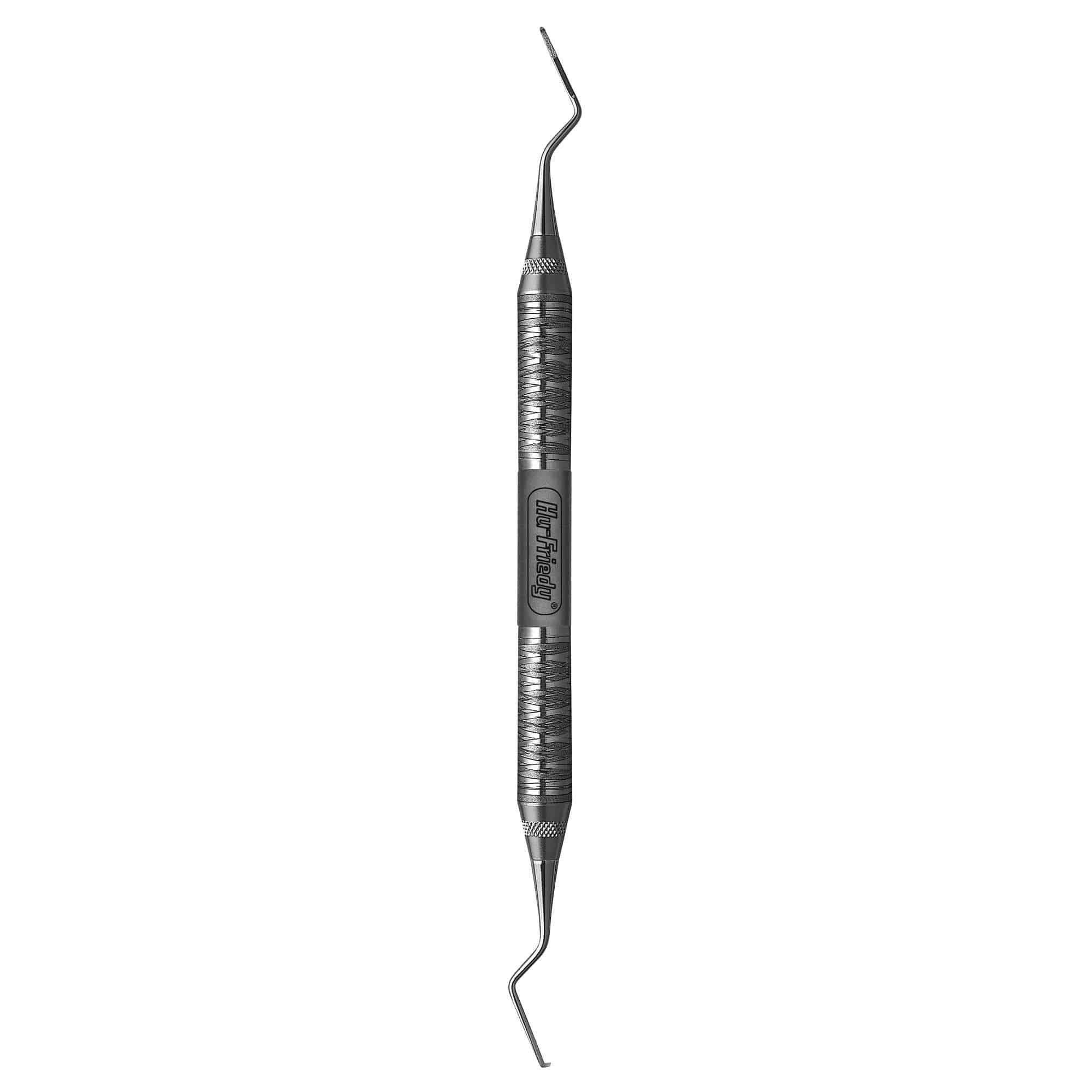 Curette Furcation Quetin Double End Size MD1 #6 Satin Steel Immunity Steel Ea thumbnail 4