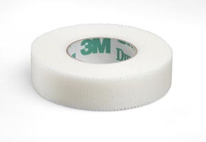 Durapore Surgical Tape Silk .5"x10yd White Non-Sterile 24rl/Bx product image