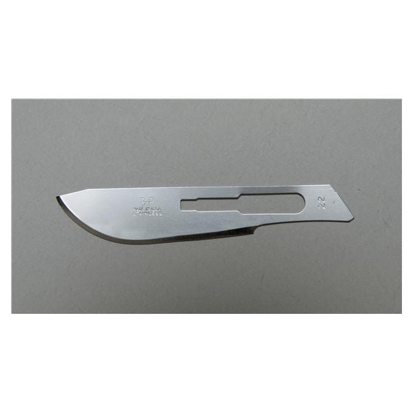 Bard-Parker Stainless Steel Sterile Surgical Blade #22 Disposable 50/Bx thumbnail 3