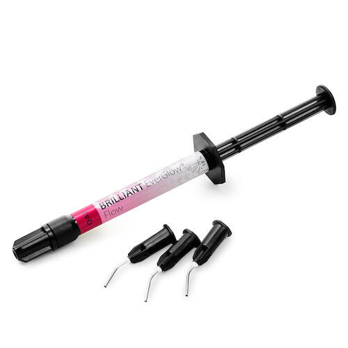 BRILLIANT EverGlow Flow Flowable Composite OA2 (Opaque A2) Syringe Refill 2Gm/Ea thumbnail 7