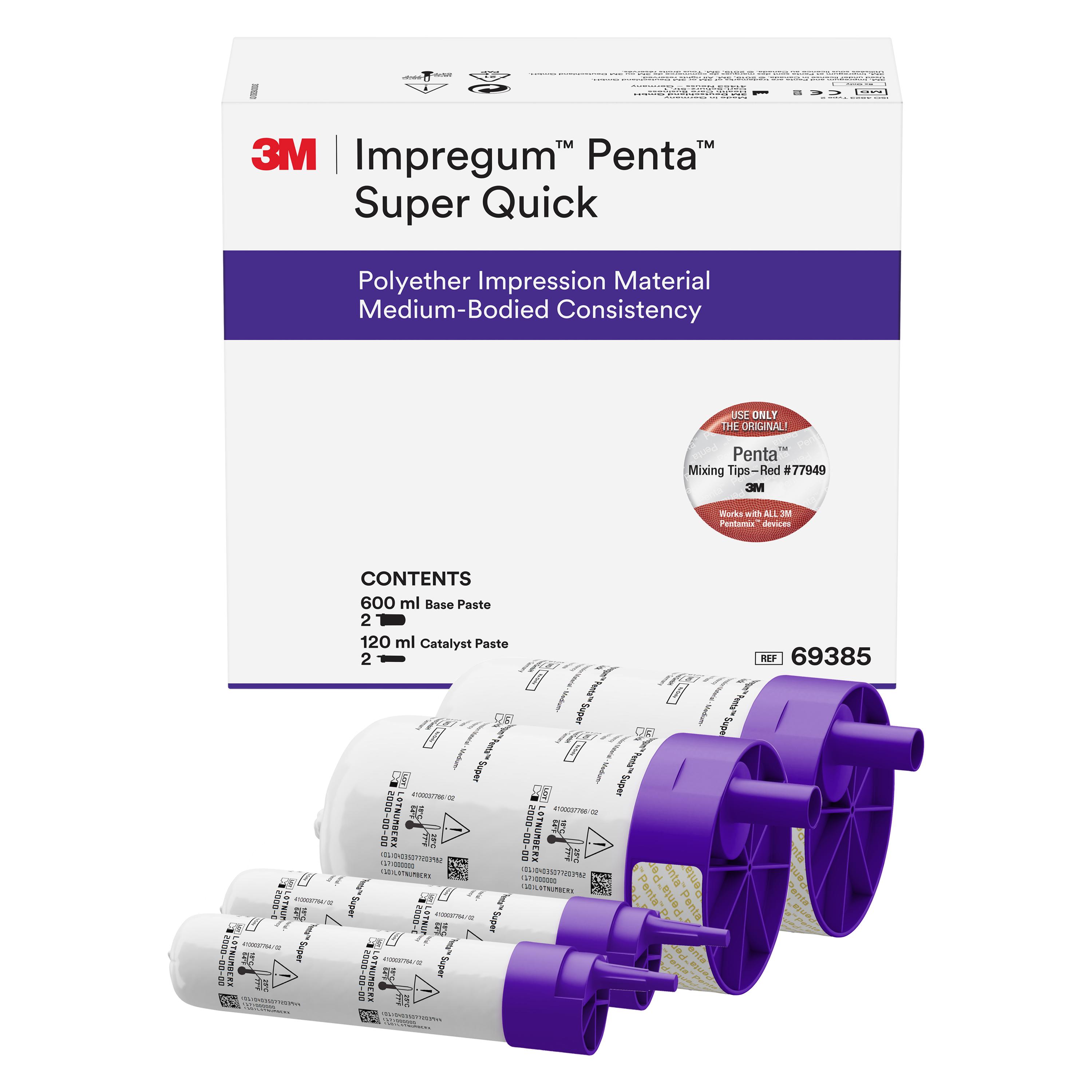 Impregum Penta, Super Quick, Medium Body Refill, Base/Catalyst, 2/Pk thumbnail 11