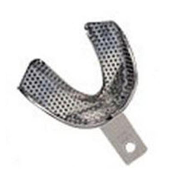 Coe Nickel-Plated Metal Perforated Regular Impression Trays, # X20, X-Large, Lower, 1/Pk, 260921 thumbnail 12