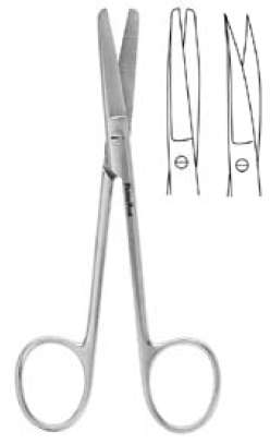 Miltex - Mh Del Scissors 4-3/4 Curved S/S product image