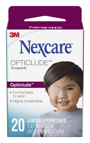 3M NEXCARE OPTICLUDE ORTHOPTIC EYE PATCH 1537 product image