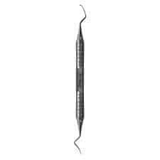 Curette Furcation Quetin Double End Size LL3 #6 Satin Steel Immunity Steel Ea product image