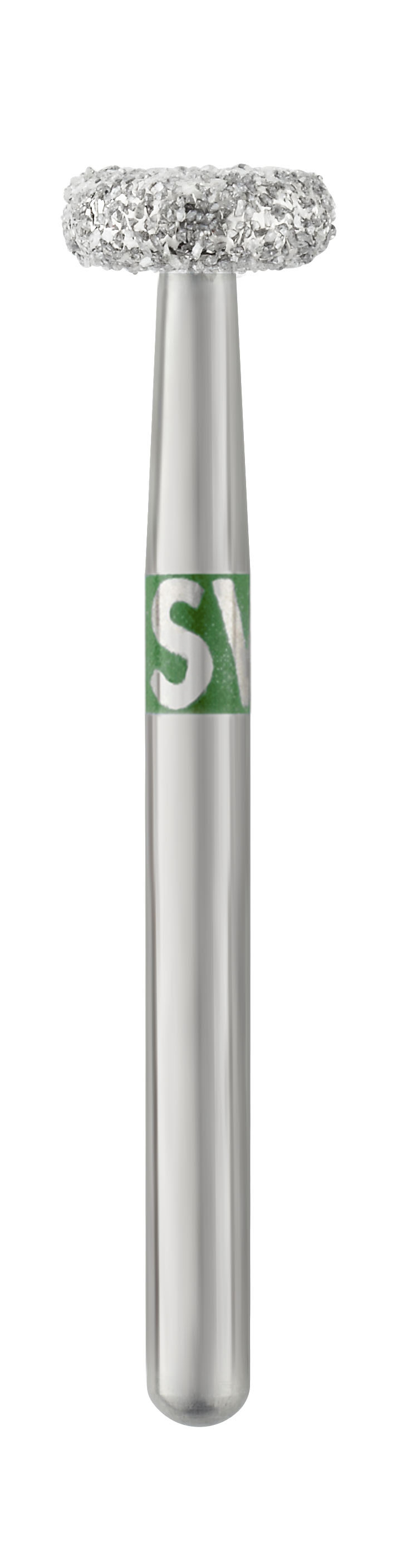 Piranha Diamond Single-Use Burs, FG, Wheel, # 909-042, 4.2 mm, Coarse, Green, 25/Pk, 909-042C thumbnail 12