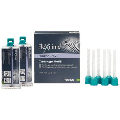 Flexitime VPS Precision Impression Material, Cartridge Refill Pack, Heavy Tray, 50 ml, 2/Pk, 50034804 thumbnail 8