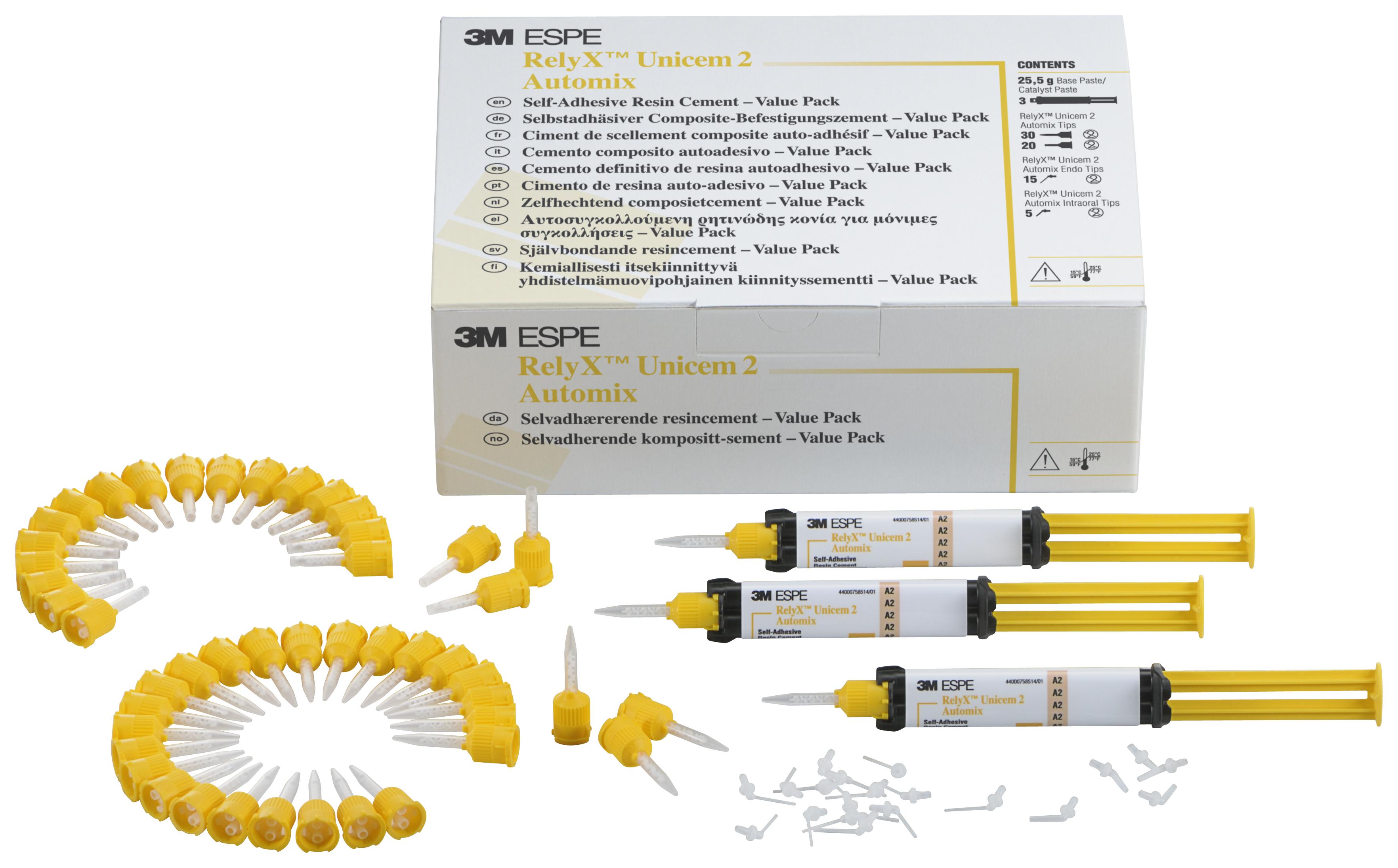 RelyX Unicem 2 Self-Adhesive Resin Cement, Automix Syringe Value Pack, A2 Universal, 3/Pk thumbnail 20