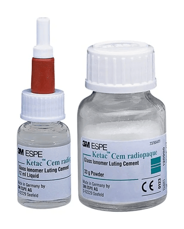 Ketac Cem Radiopaque Glass Ionomer Luting Cement, Liquid Refill, 12 ml, 1/Pk product image