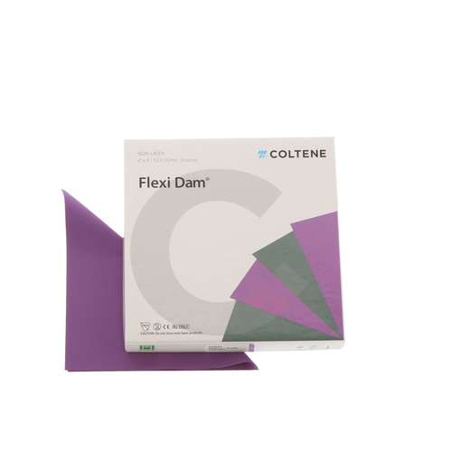 Hygenic Non-Latex Flexi Dams, 6" x 6", Medium, Purple, 30/Pk, H09945 thumbnail 11