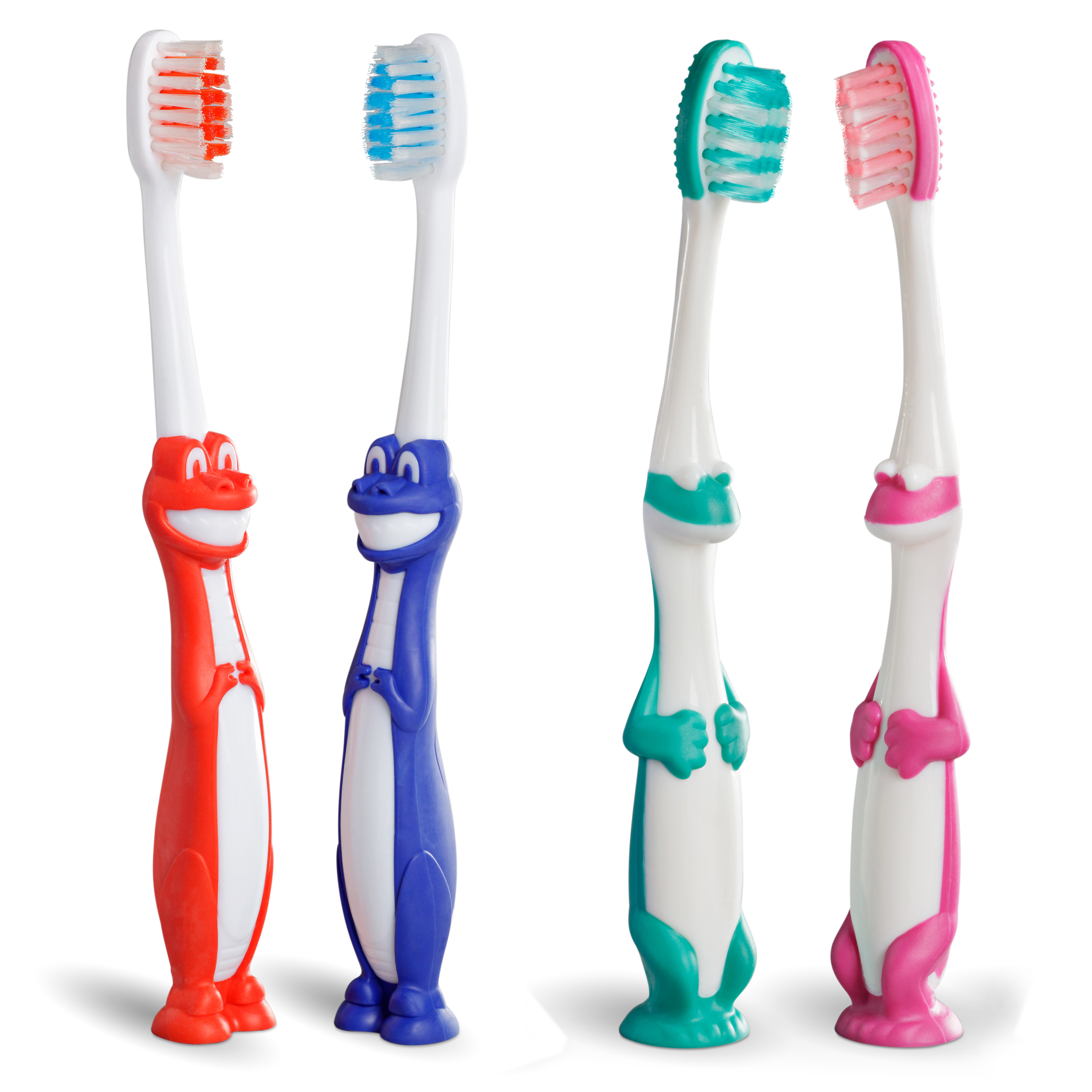 Toothbrush Stage 2 Kid's Extra Soft Dinosaur Suction Cup 72/bx. - MARK3* product image