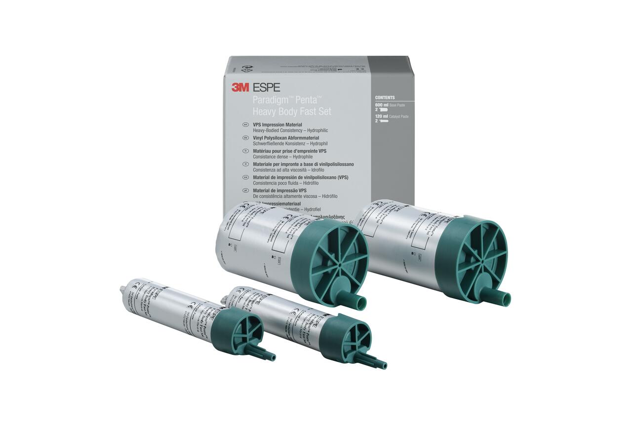 Paradigm Penta VPS Impression Material, Standard Pack, Heavy Body, Fast Set, 300 ml, 2/Pk thumbnail 11