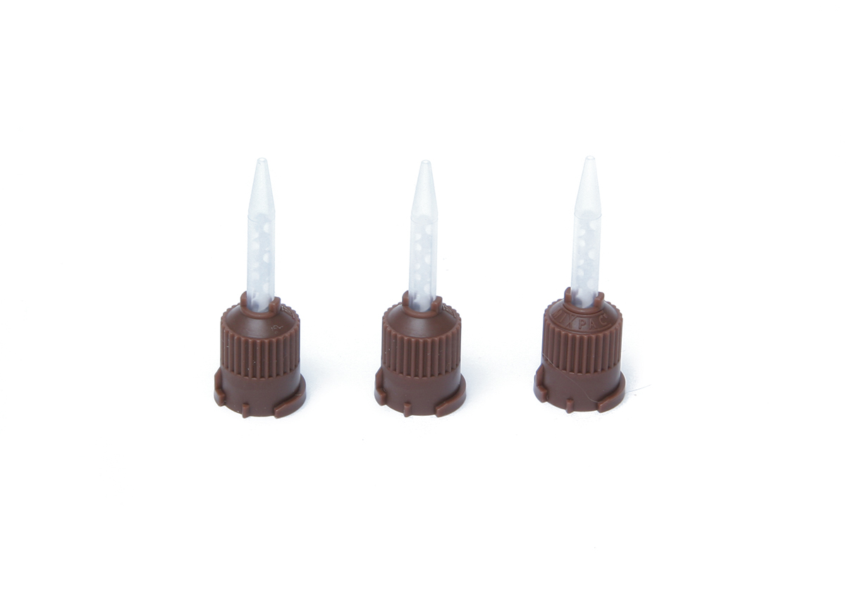 Quala Temp Cement Brown Mixing Tips 2.5mm 20Bg - Quala Temp Cement Brown Mixing Tips 2.5mm 20Bg - Image 1