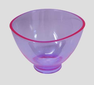 Candeez Flexible Mixing Bowl, Plastic, 600 cc, Large, Unscented, Purple, 1/Pk, 1531P thumbnail 9
