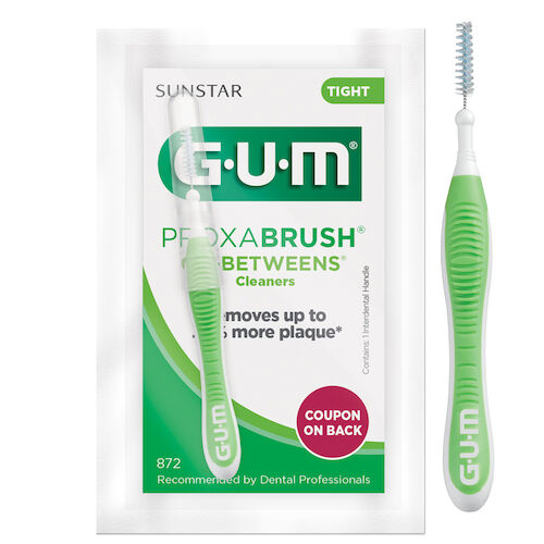 GUM Go-Betweens Proxabrush Cleaners, Tight, Green, 36/Box, 872PQ thumbnail 5