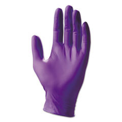 Purple Nitrile Sterile Pairs Exam Gloves, Powder-Free, Medium, 50/Box, 55092 thumbnail 5