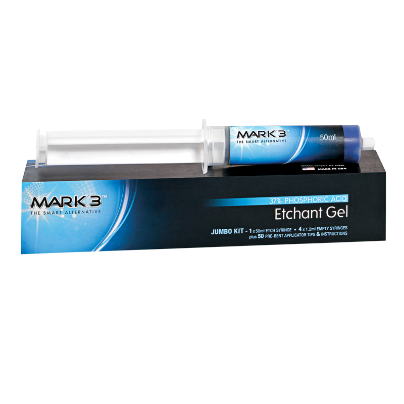 MARK3® Etchant Gel 37% Jumbo Refill Syringe 50ml - MARK3® Etchant Gel 37% Jumbo Refill Syringe 50ml - Image 1
