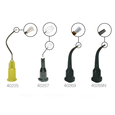 Delivery Tips Pre-Bent Needle Micro Brush 100/pk [ PAC-1357 ] product image