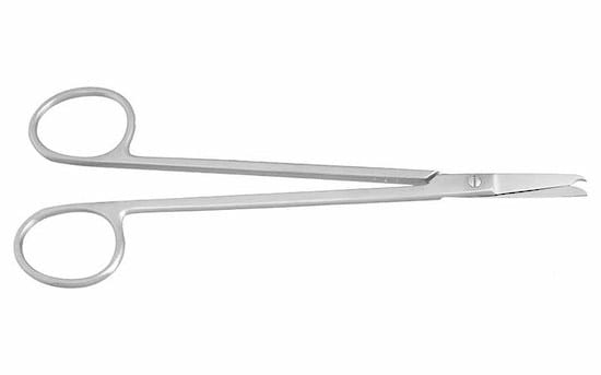 Surgical Scissors 6.25 in Hook Straight Ea thumbnail 2