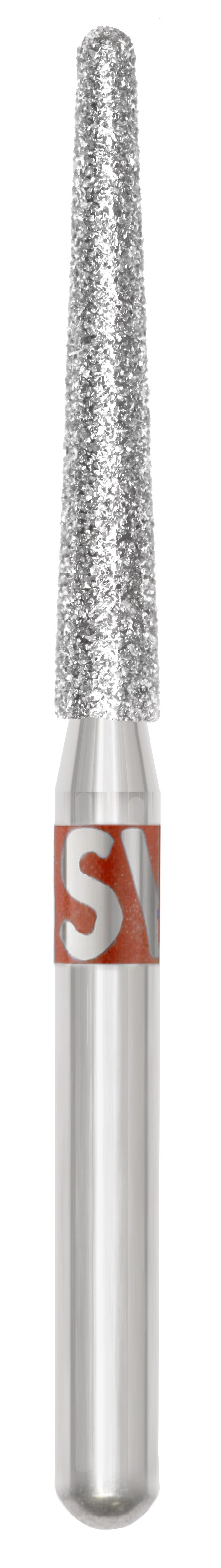 Diamond Burs, FG, Round End Taper, Fine, Red, 1.8 mm, 850-018F, 5/Pk, CC4LF thumbnail 6