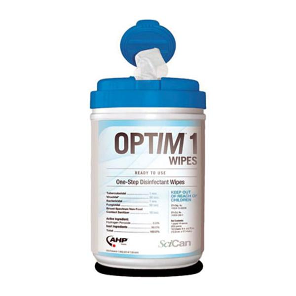 Optim 1 Surface Wipe Cleaner & Disinfectant Large Canister 160/Cn thumbnail 12