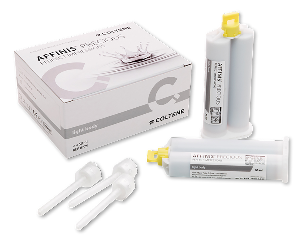 Affinis Precious Impression Material Wash Regular Set 50 mL Light Body Pk thumbnail 11