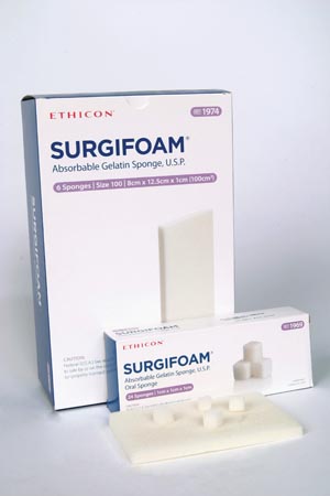 Surgifoam Hemostatic Gelatin Sponge 2cmx6cmx7mm thumbnail 11