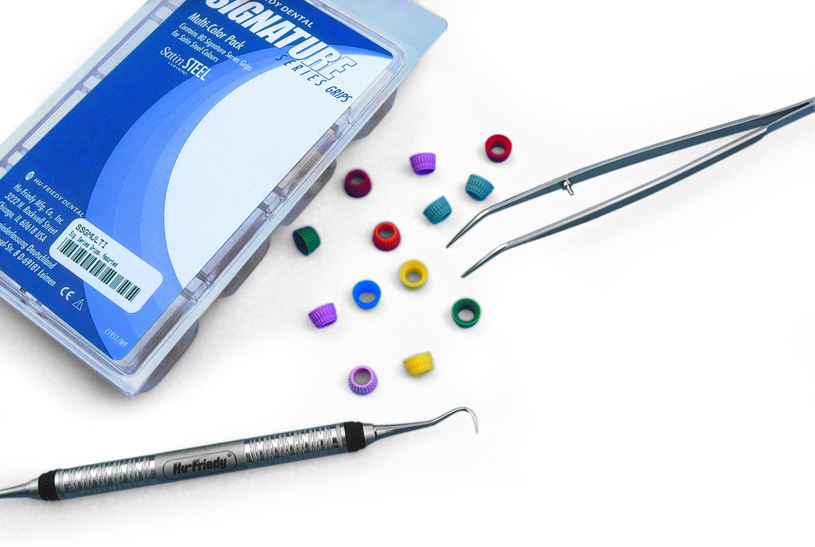 Signature Series® Grips Blue Pack of 4 thumbnail 3