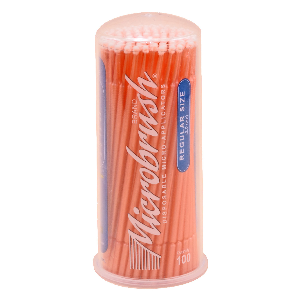Microbrush - Disposable Applicators - Peach Regular Refills product image