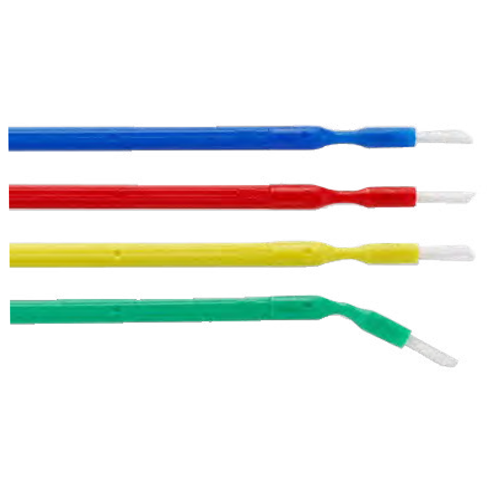 Benda Brush Disposable Applicator, Mini Big Box, Green with White Bristles, 576/Pk, 370604 thumbnail 8