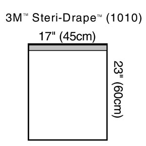 Steri-Drape 23x17" Sterile Utility Drape Non-Fenestrated thumbnail 2