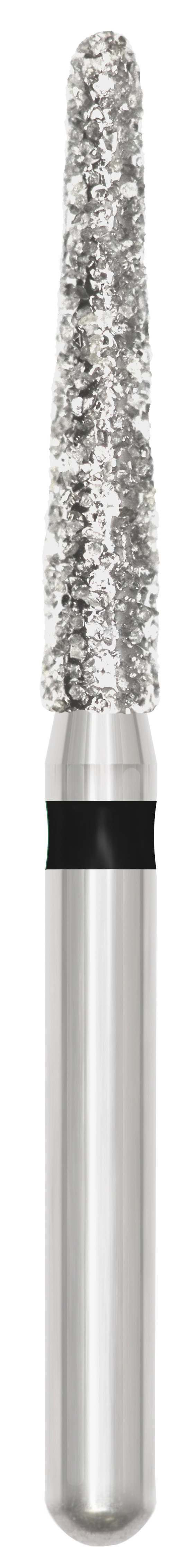 Piranha Diamond Single-Use Burs, FG, Round End Taper, # 856-021, 2.1 mm, Super Coarse, Black, 25/Pk, 856-021SC thumbnail 11