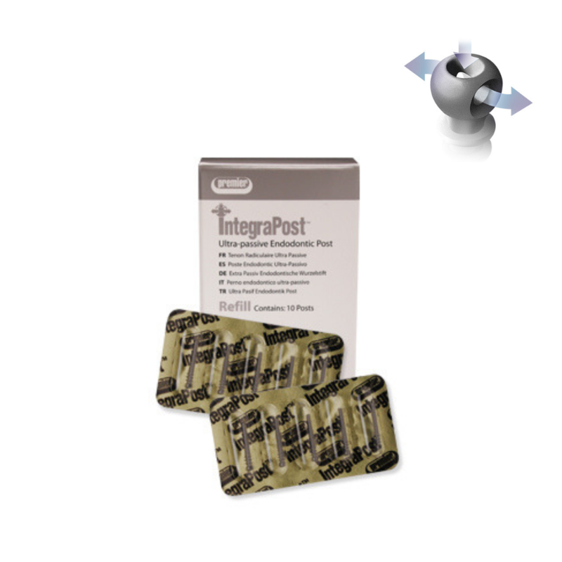 IntegraPost Posts Titanium Size 6 Parallel Sided 10/Pk thumbnail 6