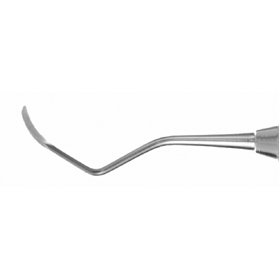 QUALA HAND INSTRUMENTS - HYGIENE 5/16" ROUND HANDLE #4 SC4R-4L/4Q - QUALA HAND INSTRUMENTS - HYGIENE 5/16" ROUND HANDLE #4 SC4R-4L/4Q - Image 1