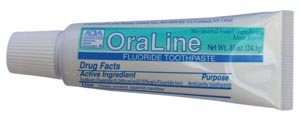 Oraline Mint Fluoride Toothpaste, 0.85Oz, 144/Cs thumbnail 3