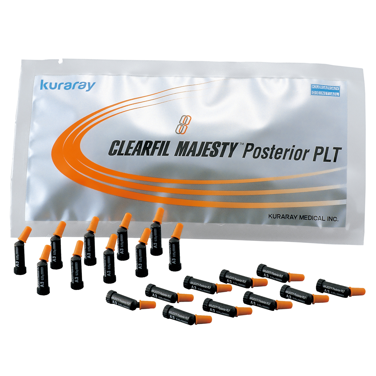 Clearfil Majesty Posterior Resin Composite, Light-Cure, PLT Refill, Universal Viscosity, 0.25 g, E3, 20/Pk, 2701KA thumbnail 6