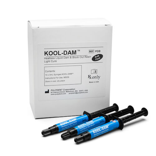 Kool-Dam Liquid Dam and Block-Out Resin, Light-Cure, Bulk Pack, 3 ml, 10/Pk, PDB thumbnail 10