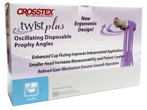 Twist Plus Oscillating Disposable Prophy Angles Firm Cup, White, 100/Box, TPLUSPAFC thumbnail 12